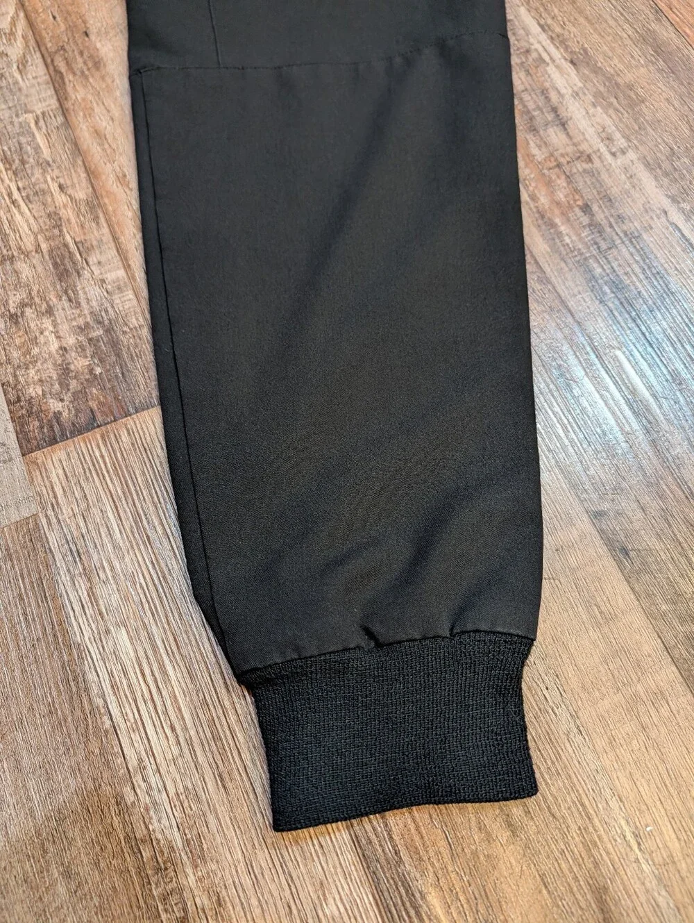 FIGS Men's Tansen Jogger Pants Medical Scrub Tapered Drawstring Black Sz S
